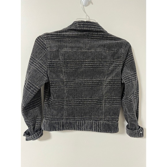 JAG jacket women's size small super soft brown black plaid - Picture 4 of 4
